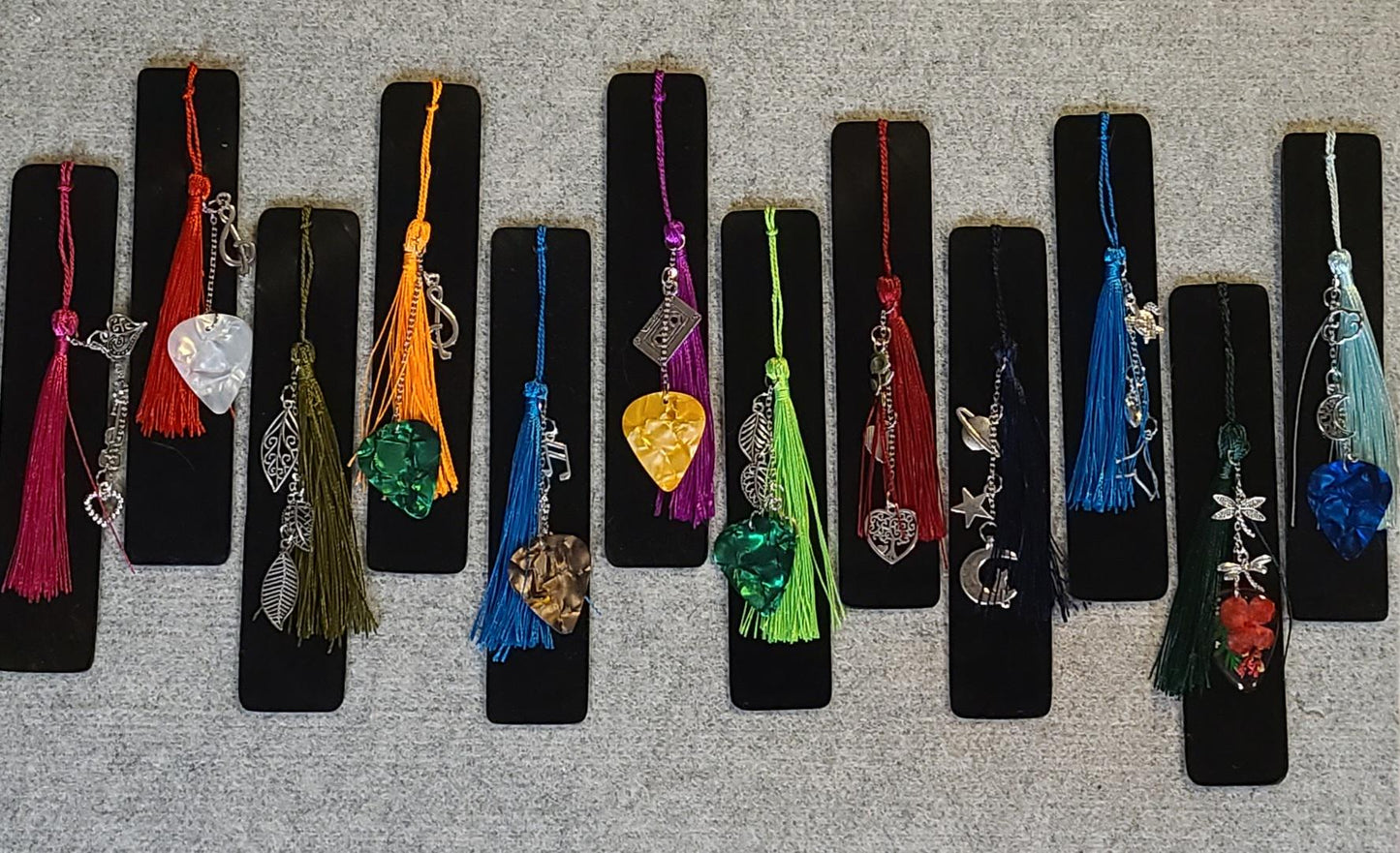 Bookmarks - Made from Real Records - Custom Tassels