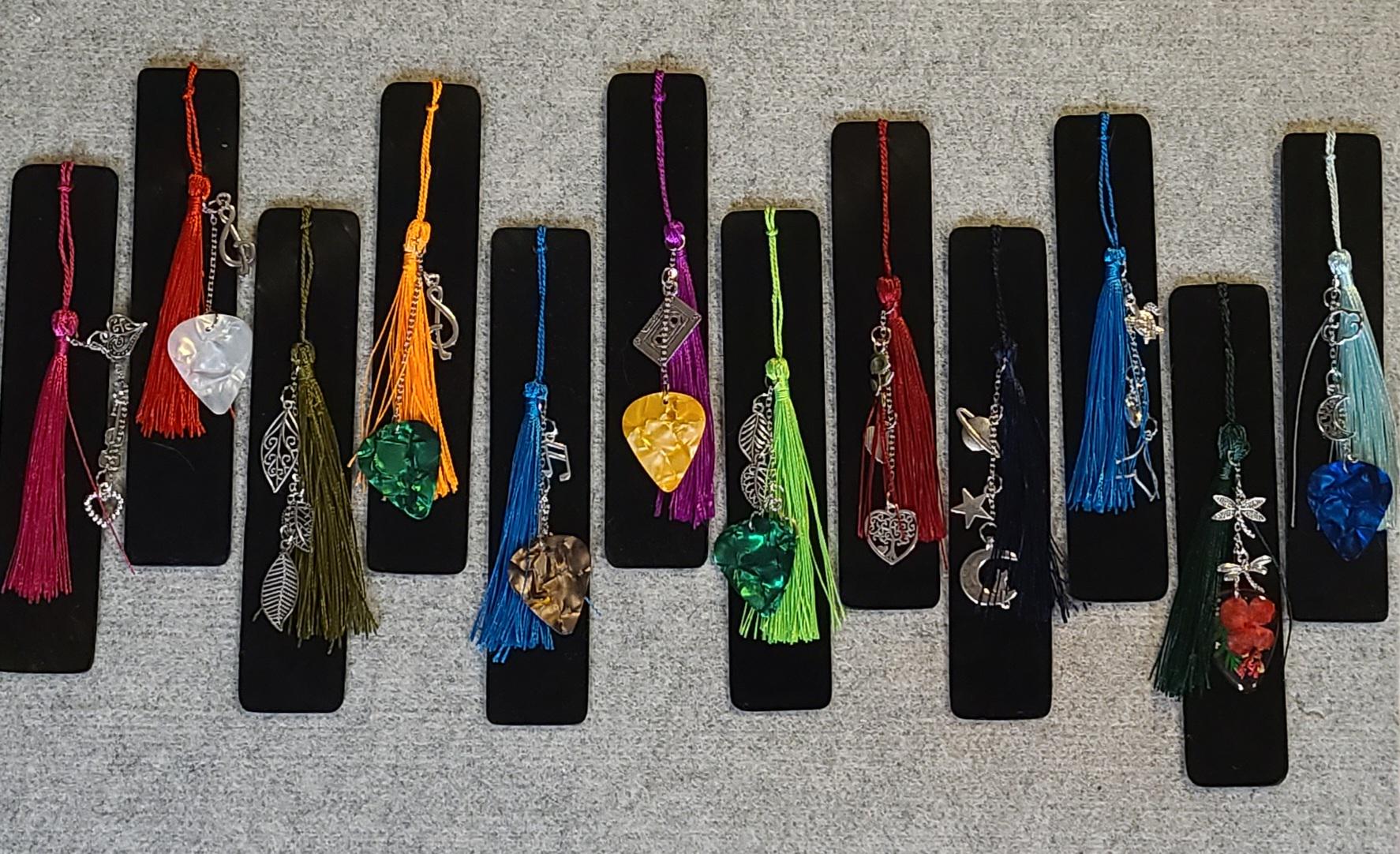 Bookmarks - Made from Real Records - Custom Tassels
